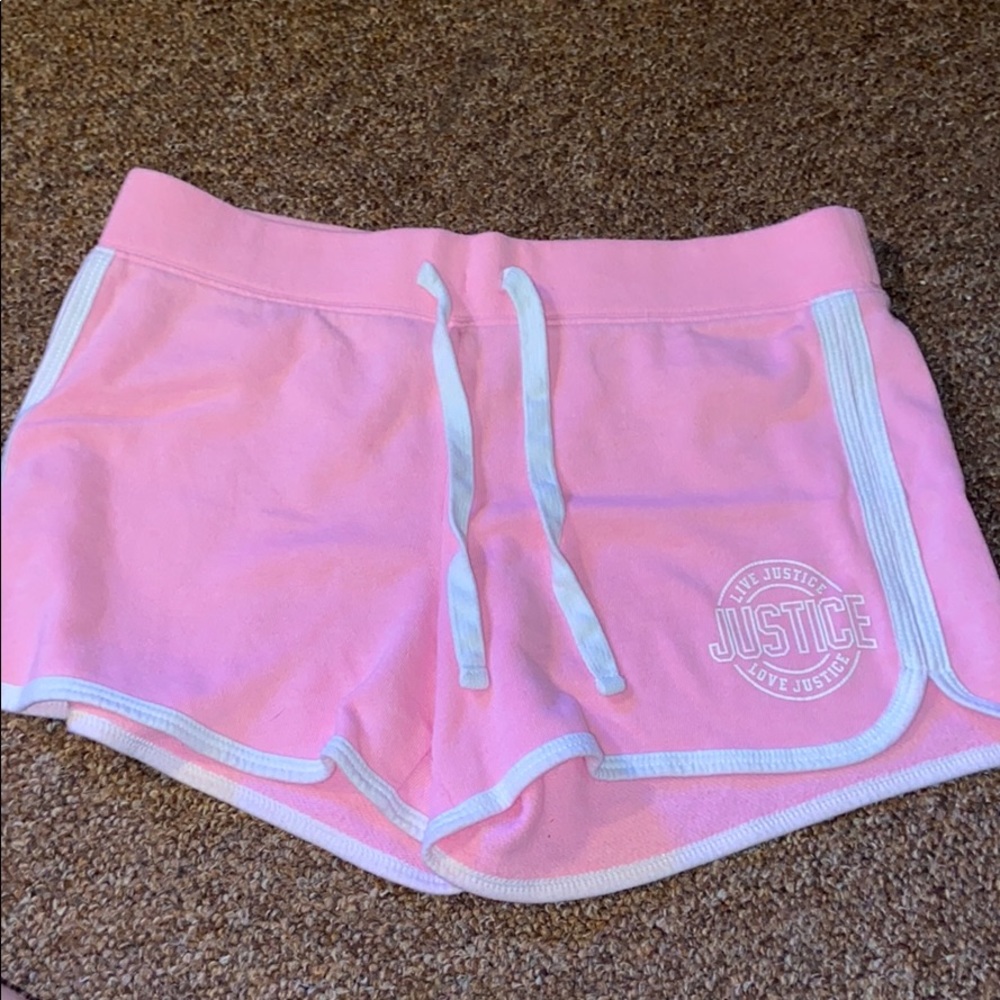 Pink Justice Shorts